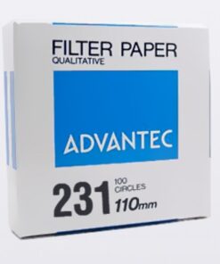 Giấy lọc định tính số 231 ADVANTEC | Lọc trung bình, giữ kết tủa tinh thể