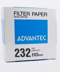 Giấy lọc định tính số 232 ADVANTEC | Lọc chậm, giữ hạt mịn