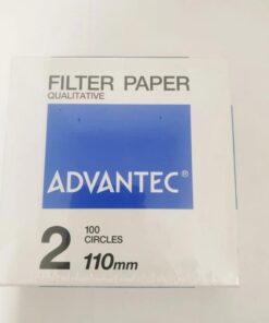 Giấy lọc định tính số 2 Advantec | Lọc chậm, giữ hạt mịn