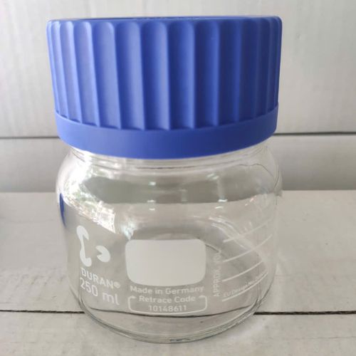 Chai trung tính Duran miệng rộng 250ml