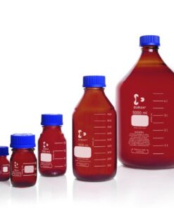 Chai trung tính nâu Duran | Borosilicate 3.3, dung tích 10 mL – 5000 mL
