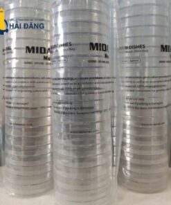 Đĩa petri nhựa Mida 90x15mm tiệt trùng