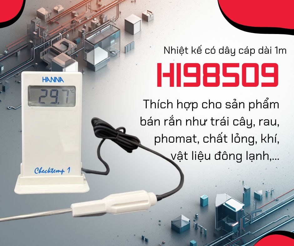 Máy đo nhiệt độ Hanna HI98509