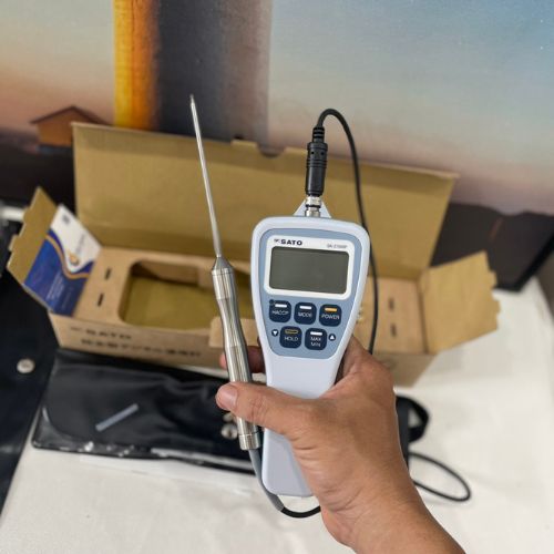 NHIỆT KẾ ĐIỆN TỬ SATO SK-270WP kèm đầu dò S270WP-01