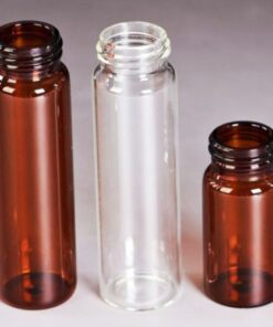 Chai Vial Thủy Tinh 20ml - 40ml Membrane Solutions (Trắng/Nâu) – Hộp 100 cái